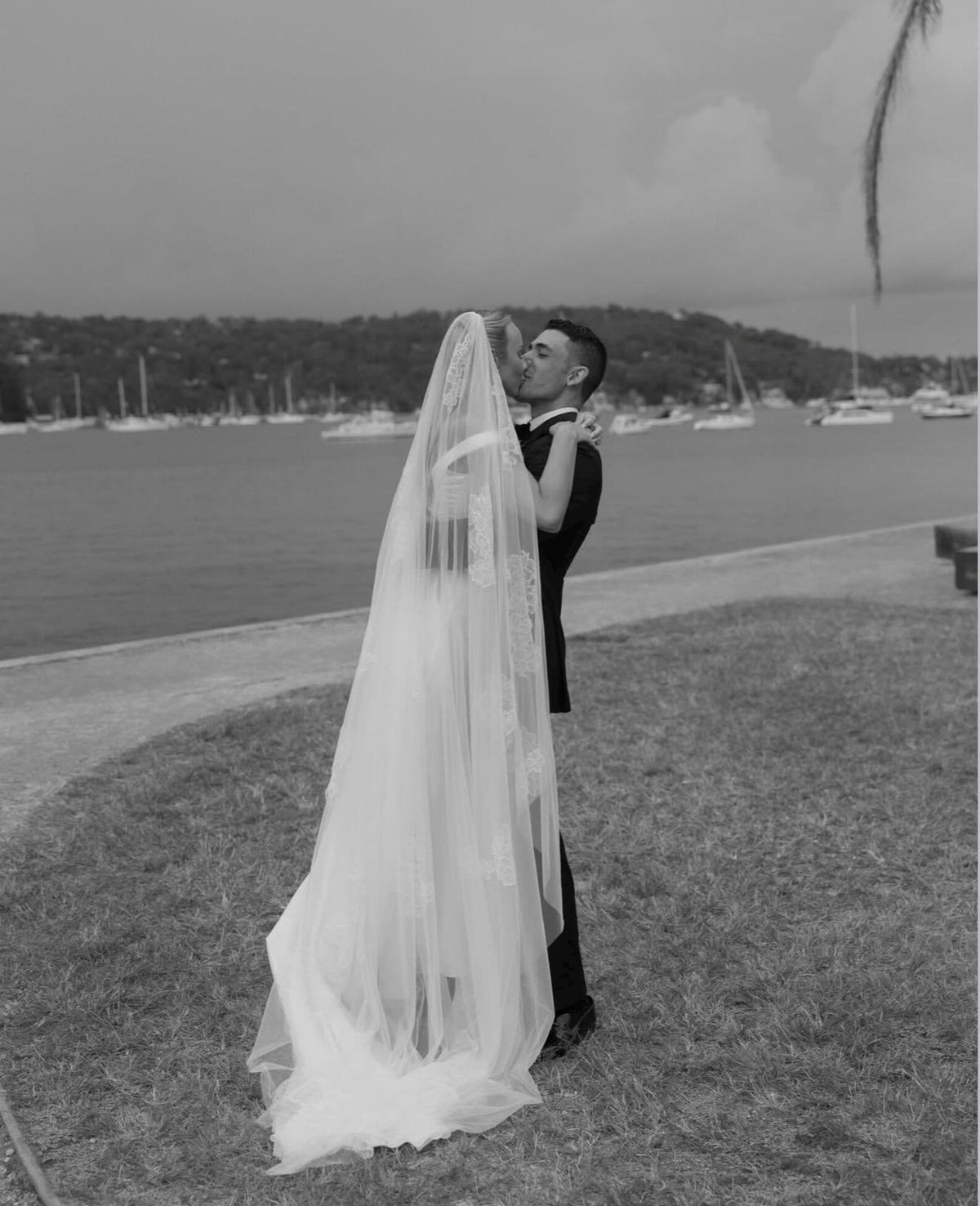 Lace Appliqué Veil