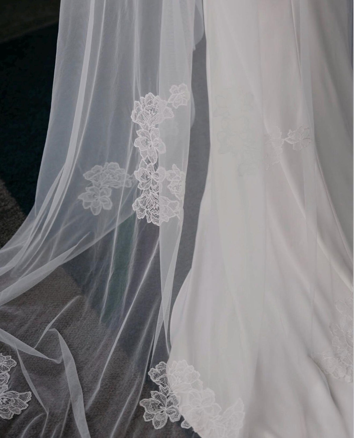 Lace Appliqué Veil