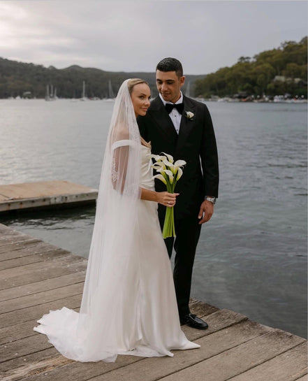 Lace Appliqué Veil