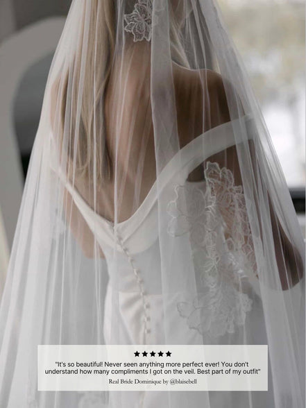 Lace Appliqué Veil