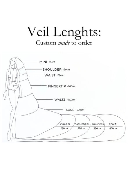 Lace Appliqué Veil
