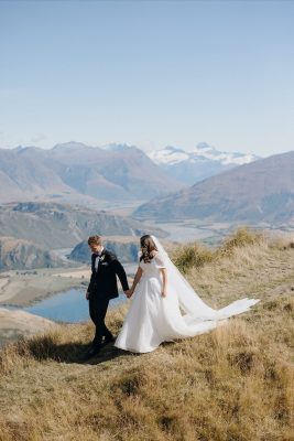 Real Bride Izzy wearing a custom Harriett Falvey lace veil. Photographed by @anagalloway To see more head to our website