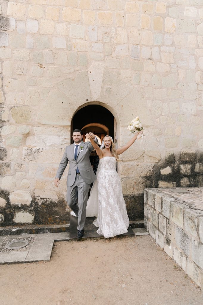 Custom Harriett Falvey Lace Mantilla for bride Hillary